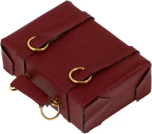 Miniature Suitcase Scale Mini House Decor Vintage Leather Bag Fun Party Favor Sturdy Safe for Boys and Girls