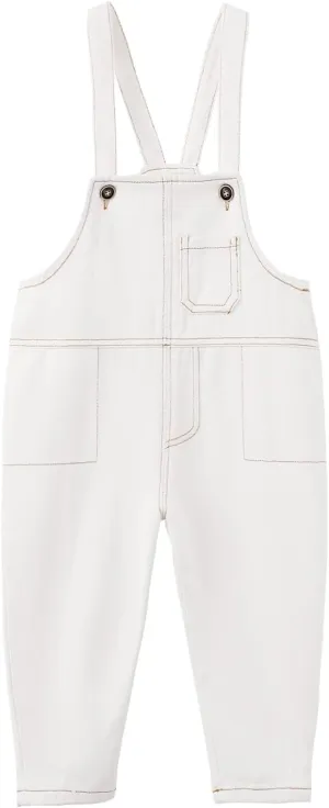 Mud Kingdom Little Boys Cute Denim Overalls Adjustable Straps