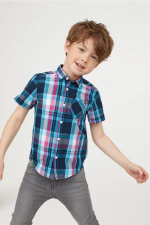 Multi Color Check Cotton Shirt