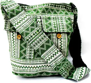 Multi Color Cotton Woven Handmade Crossbody Boho Hippie Women Shoulder sling Bag