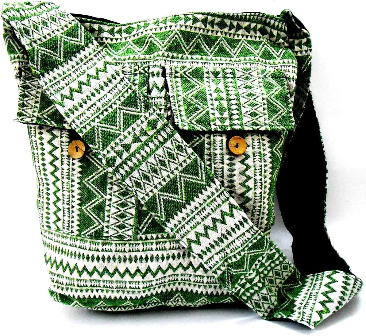 Multi Color Cotton Woven Handmade Crossbody Boho Hippie Women Shoulder sling Bag