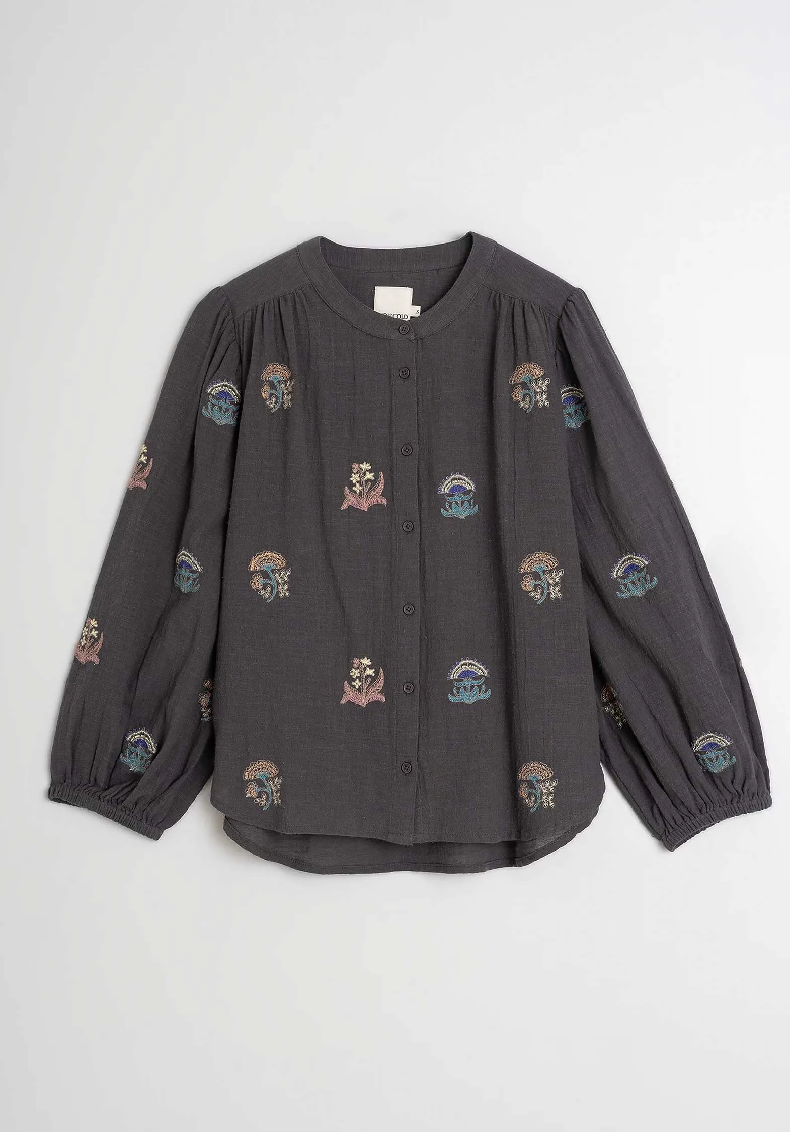 Multi Color Embroide Ki236 Carbon