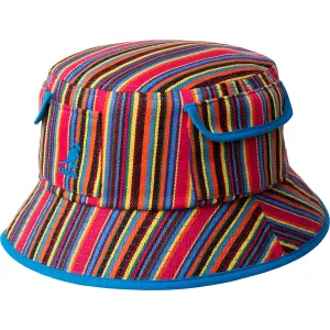 Multi Color Stripe Bucket