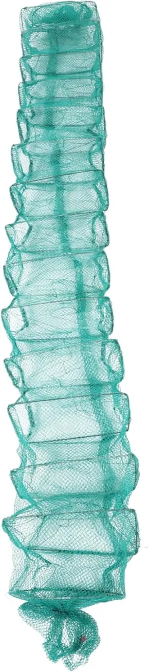 Multi Functional Section Fishing Net Collapsible Bait for Shrimp Crab for Crabs Portable Fishing Gear for Easy to Transport and Store