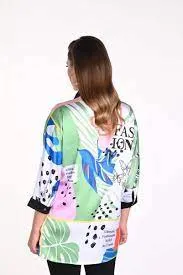 Multicolored Woven Top