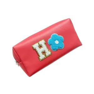 Multipurpose Pouch with Double Pocket | PU Leather Pouch with Motifs
