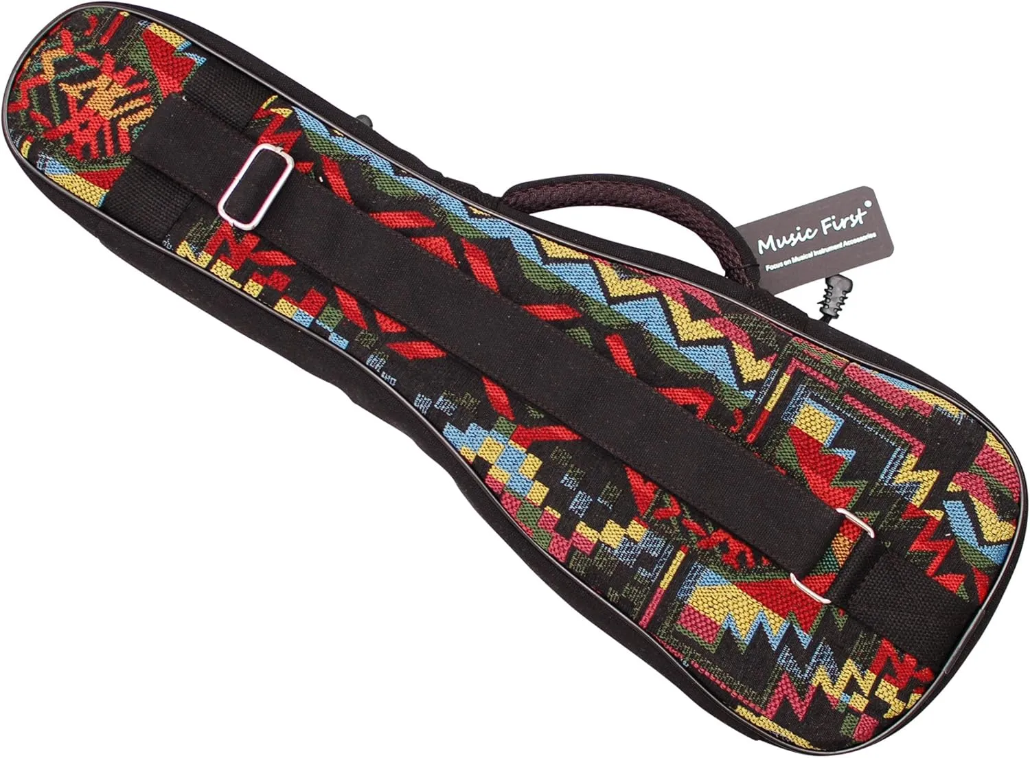 MUSIC FIRST Woven The Native Vintage Style Ukulele case Ukulele Bag Ukulele gig Bag (23~24 inch Concert, The Native)