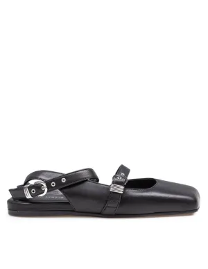Nappa Ballerina Shoes With Adjustable Straps