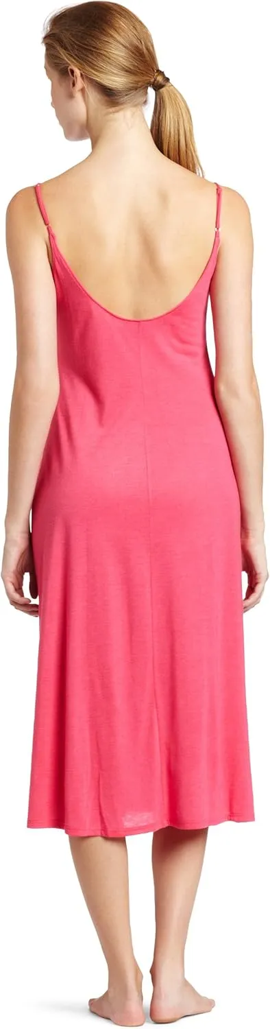 Natori Women's Shangri-La Solid Knit Gown Nightgown nightshirt