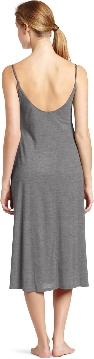 Natori Women's Shangri-La Solid Knit Gown Nightgown nightshirt