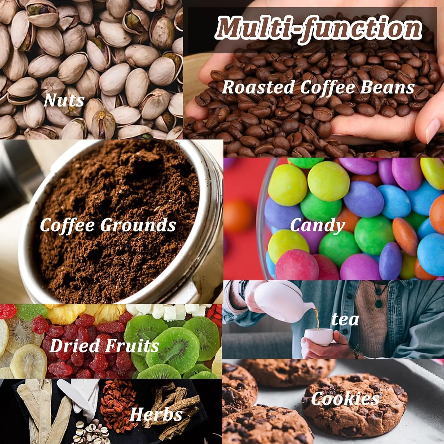 New Coffee Bags with Valve (50 PCS, 16 oz/1 lb) Kraft Paper Stand Up Pouches with Card Slot, High Barrier Aluminum Foil Flat Bottom Resealable Coffee Bean Storage Bags Heat Seal Side Zipper Pouches