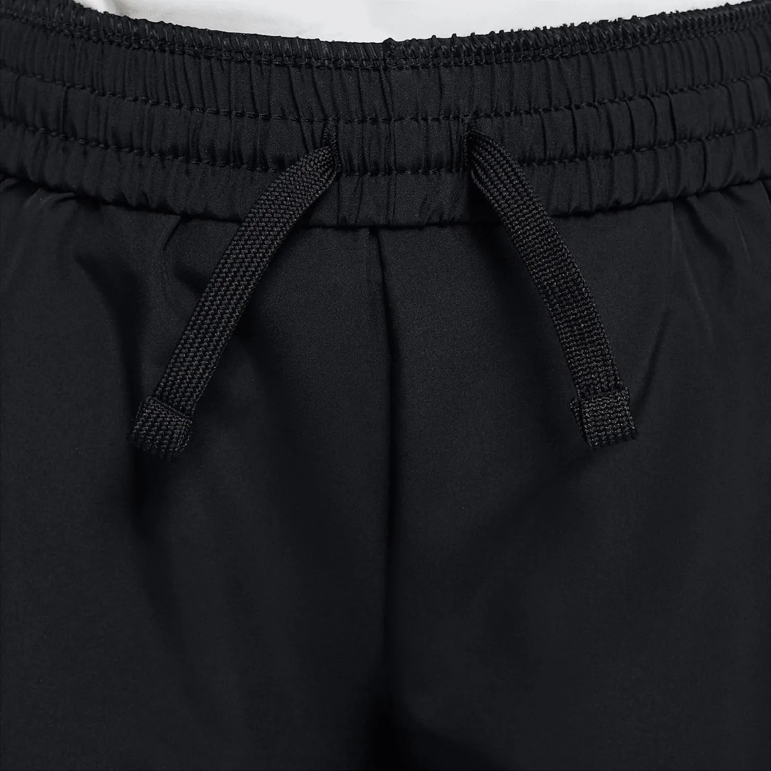 Nike Multi Big Kids' Dri-FIT 4" Woven Shorts (Black/White, HJ3742-010)