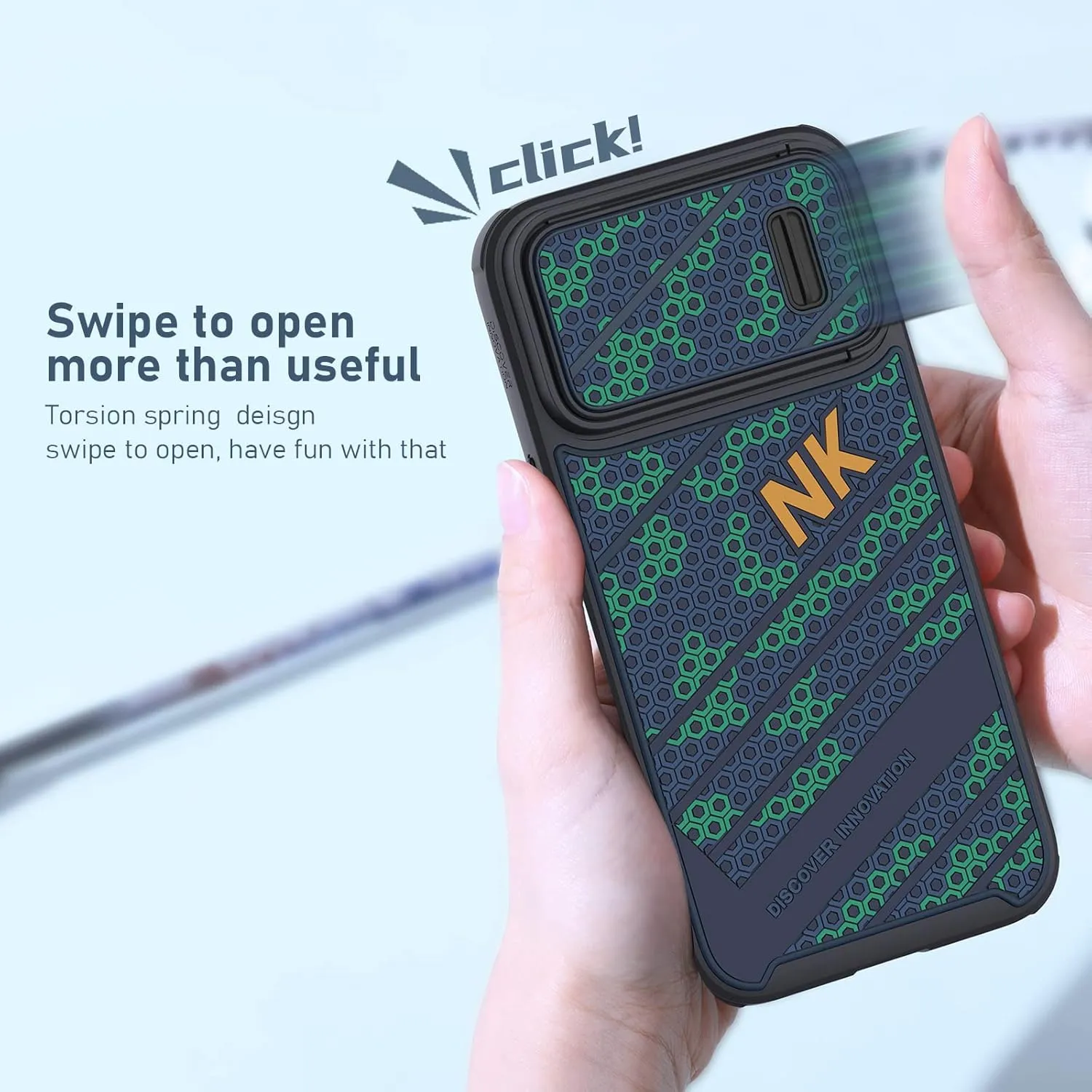 Nillkin for iPhone 14 Pro Magnetic Case with Camera Cover, Compatible with MagSafe, CamShield Pro Magnetic 14 Pro 5G Car Mount Case 6.1’’, Built-in Magnet Circle