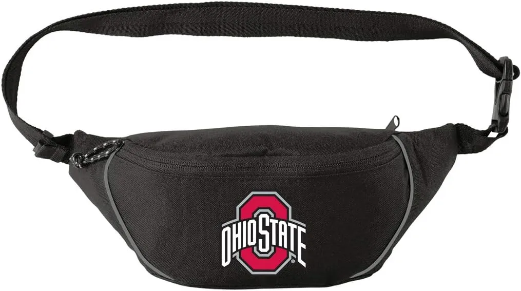Ohio State University Waist Bag OSU Hip Pack for Men or Women for Walking Workout Traveling Running Hiking Cycling