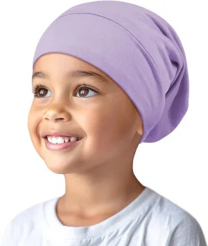 OLESILK Silk Bonnet for Kids Girls 2-6 Years, Adjustable Strap, Smooth for No Frizzy Hair, Breathable All Night Slleping