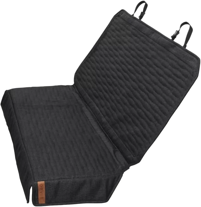 Orvis Dog's Grip-Tight Backseat Protector, Black - Mid Size