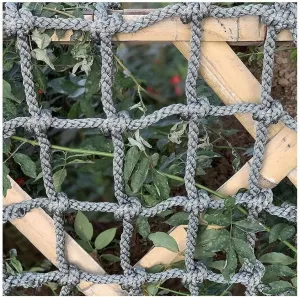 Outdoor Climbing Net for Kids and Adult,Climbing Net for Swing Set, Heavy Duty Rope Outdoor Cargo Webbing Net,Military Climbing Cargo Net(16mm-18cm,2X2m/6.6X6.6ft)