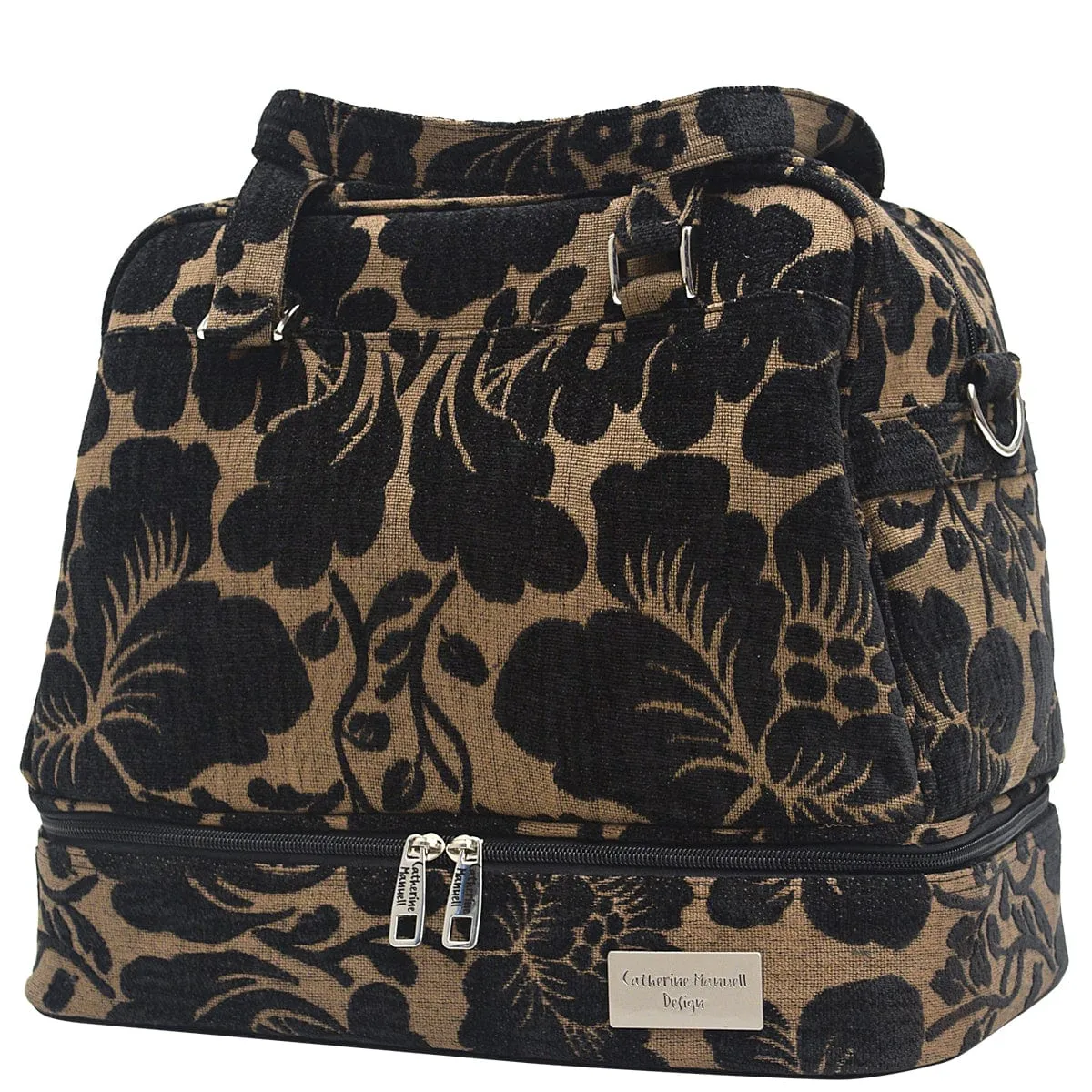 Overnight Bowler - Black Beige Haby