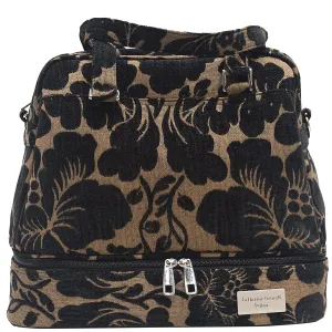 Overnight Bowler - Black Beige Haby