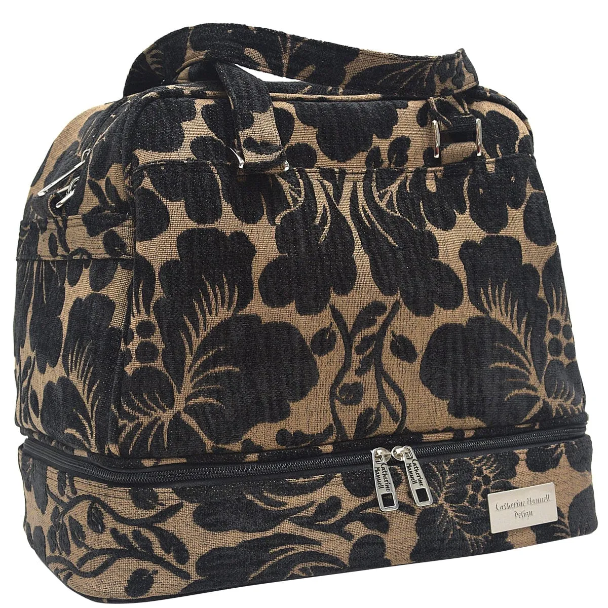 Overnight Bowler - Black Beige Haby