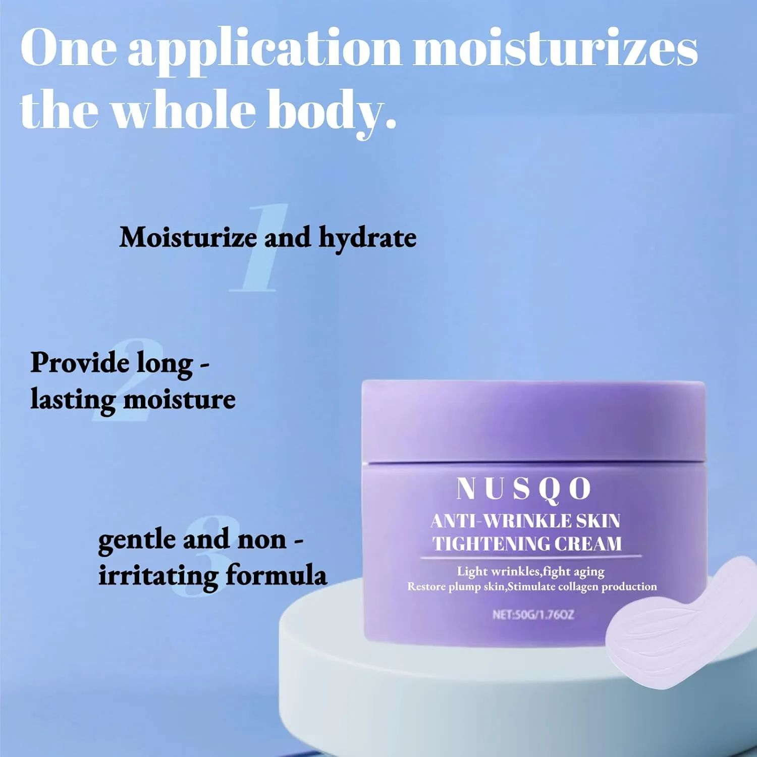 Overnight Firming & Repair Cream, Enriched with Nourishing Ingredients, Anti-Wrinkle & Skin Tightening, Suitable for All Skin Types (1)