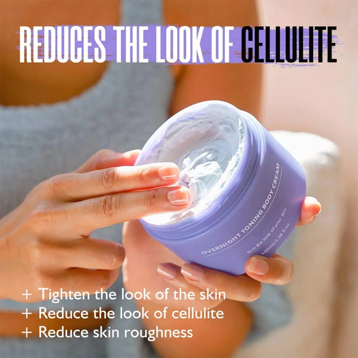 Overnight Toning Whip,Anti Wrinkle Moisturizing Cream,Smooth Lift Tightening Gel,Body Firming Whip That Works While You Sleep,Helps Target The Appearance Of Loose Skin On The Body (1)