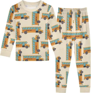 Pajama Sets Long Sleeve Top with Pants Cotton Soft Sleepwear 2 Piece Pjs Set