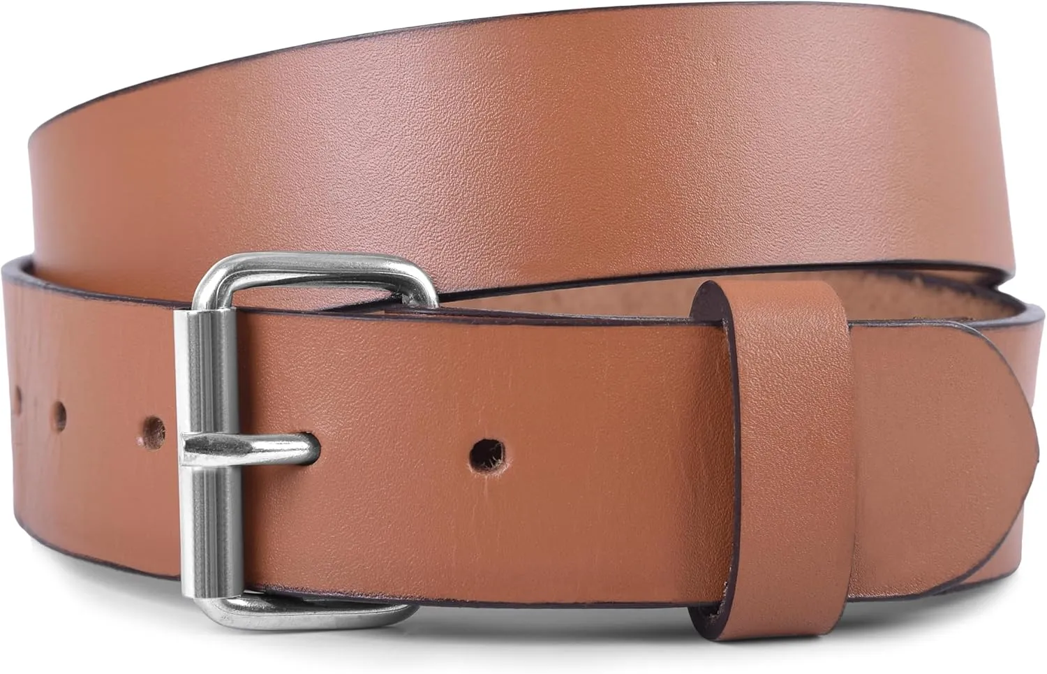 PBF Leather Gun Belt for Men - 1.5" Concealed Carry Belt - Heavy Duty & Durable