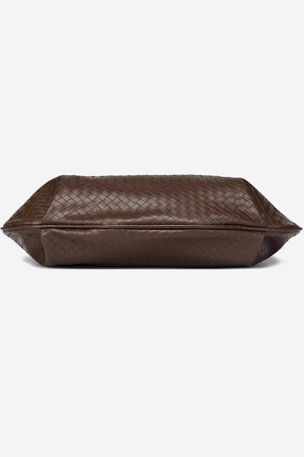 Peony Hobo Bag - Dark Brown