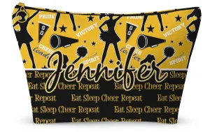 Personalized Cheer Makeup Bag - Small - 8.5"x4.5"