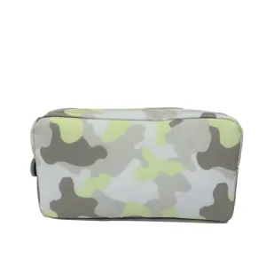 Personalized Glam Green Camo Pouch
