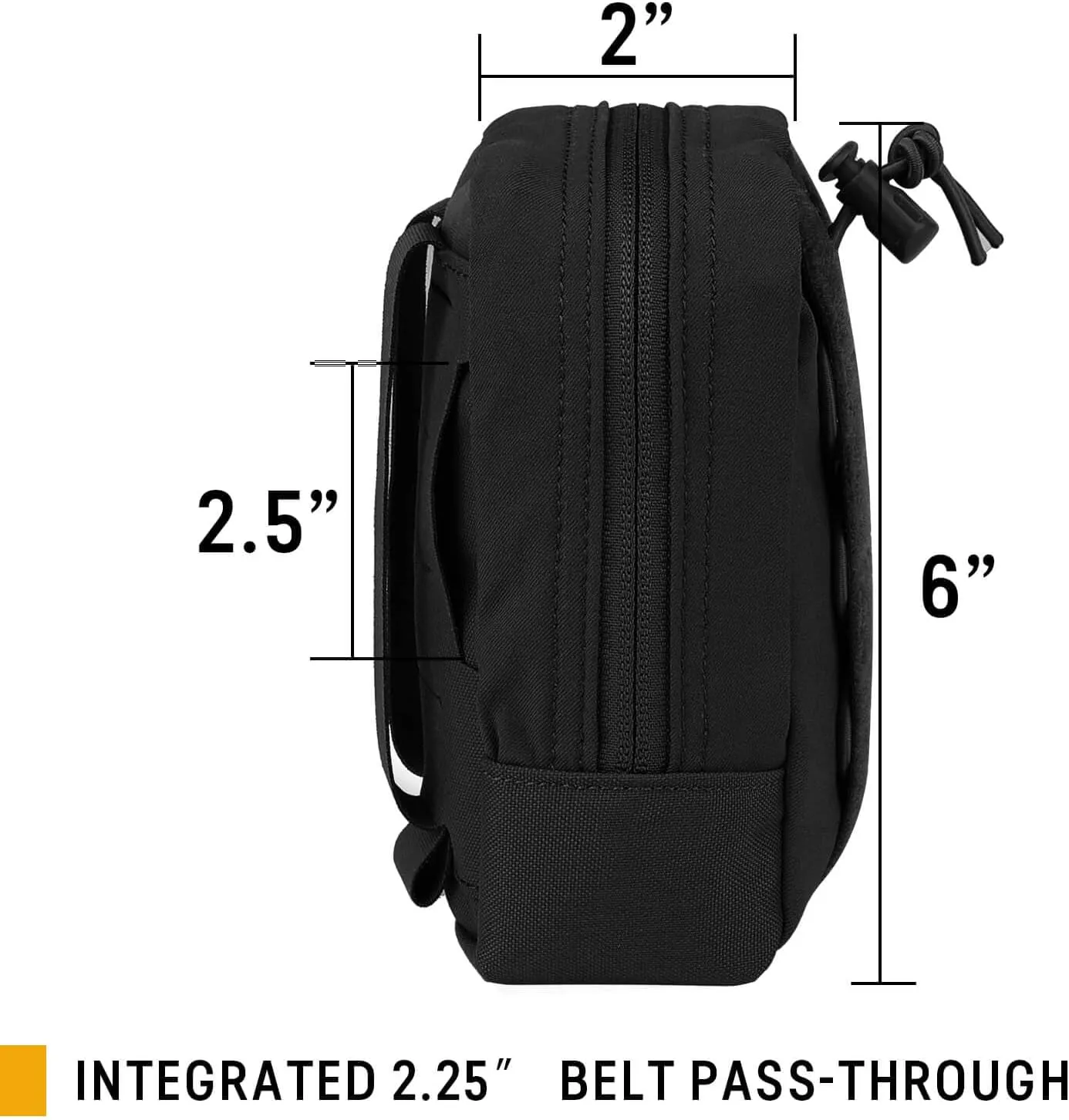 PETAC GEAR Tactical Vertical GP Pouch,Small MOLLE/Belt Medical Utility Organizer Pouches.