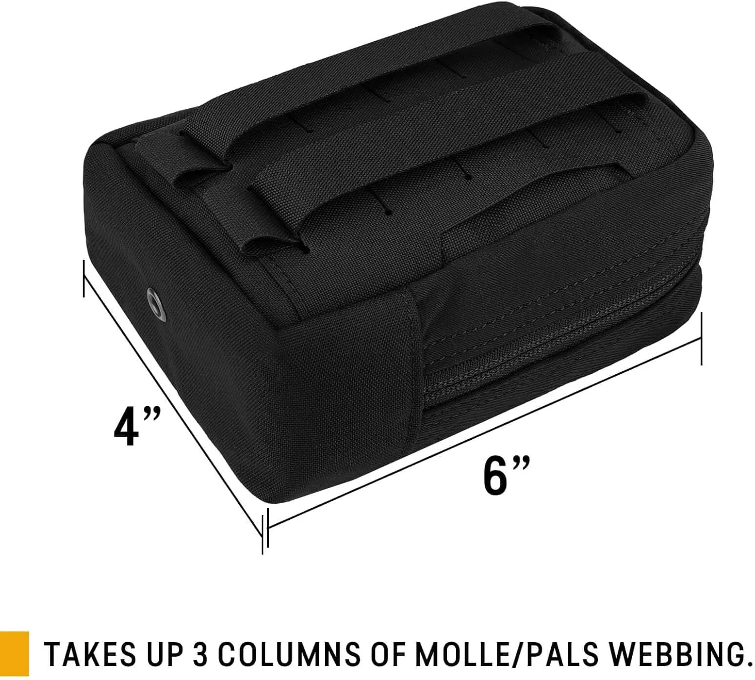 PETAC GEAR Tactical Vertical GP Pouch,Small MOLLE/Belt Medical Utility Organizer Pouches.