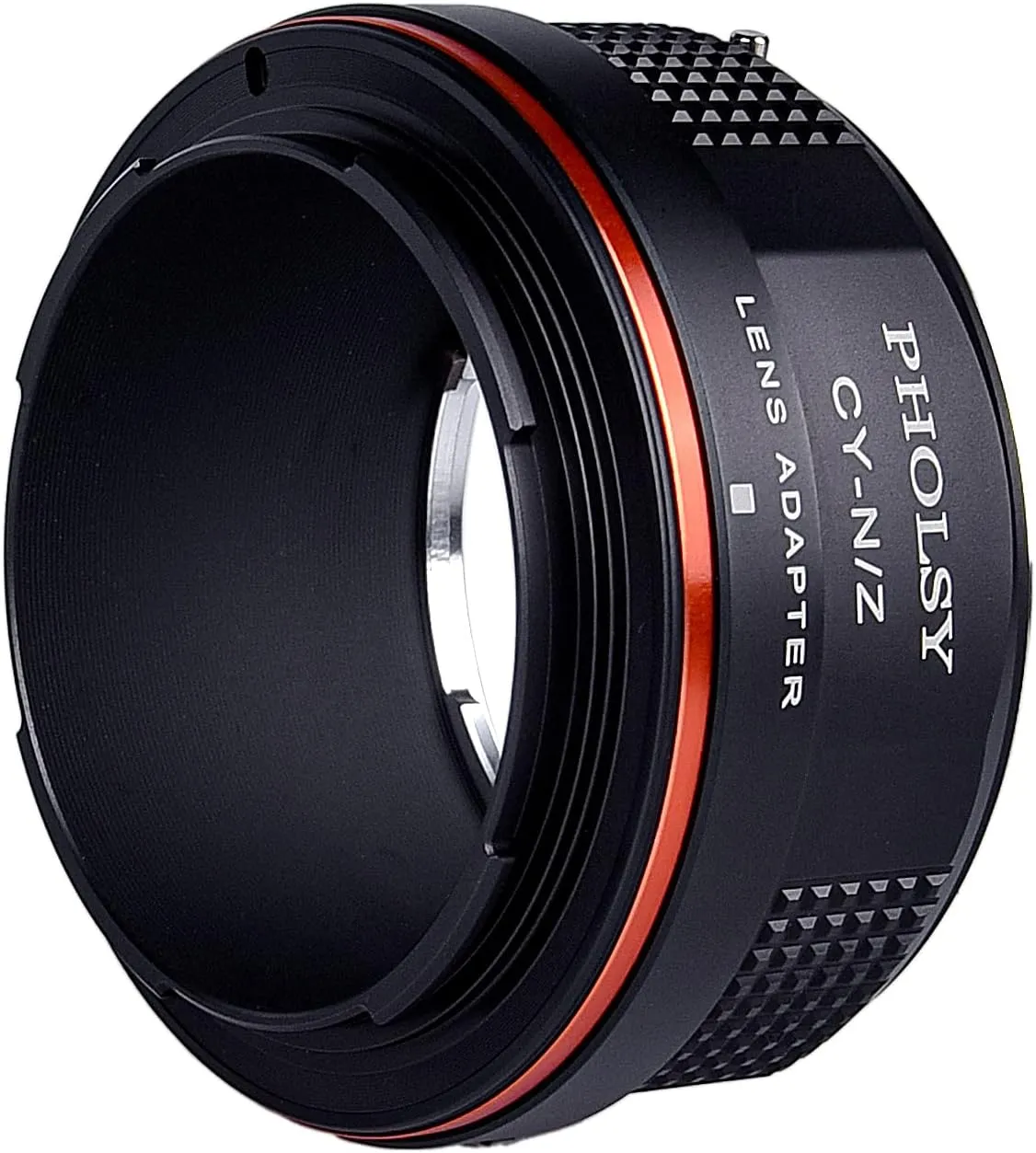 PHOLSY Lens Mount Adapter Manual Focus: Compatible with Contax/Yashica (C/Y) Lens to Z Camera Body