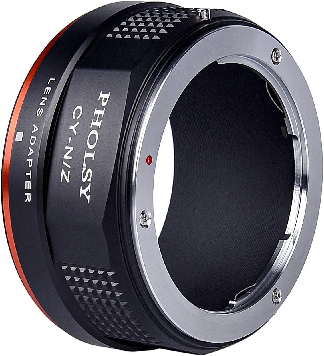 PHOLSY Lens Mount Adapter Manual Focus: Compatible with Contax/Yashica (C/Y) Lens to Z Camera Body