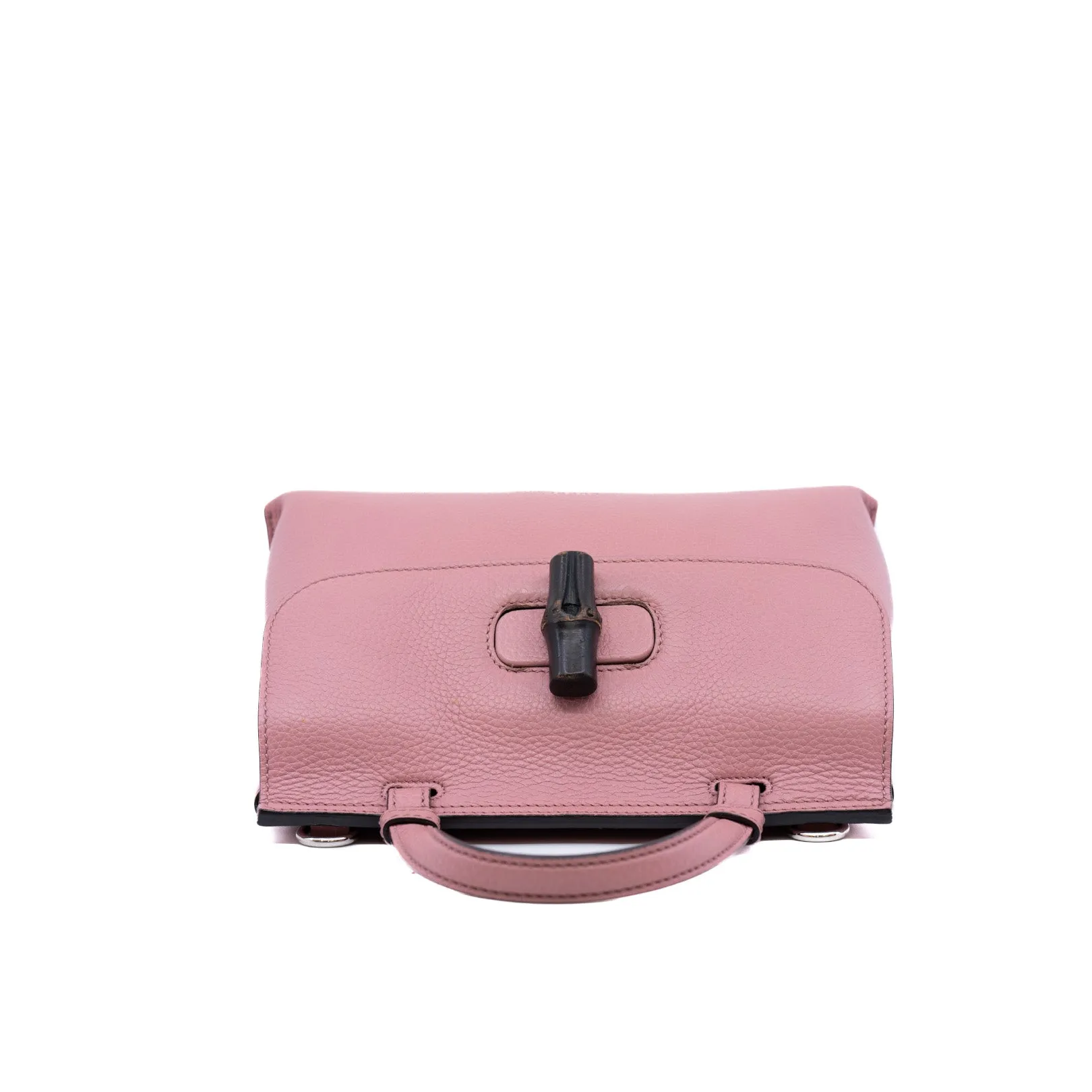 pink tote with handle bag