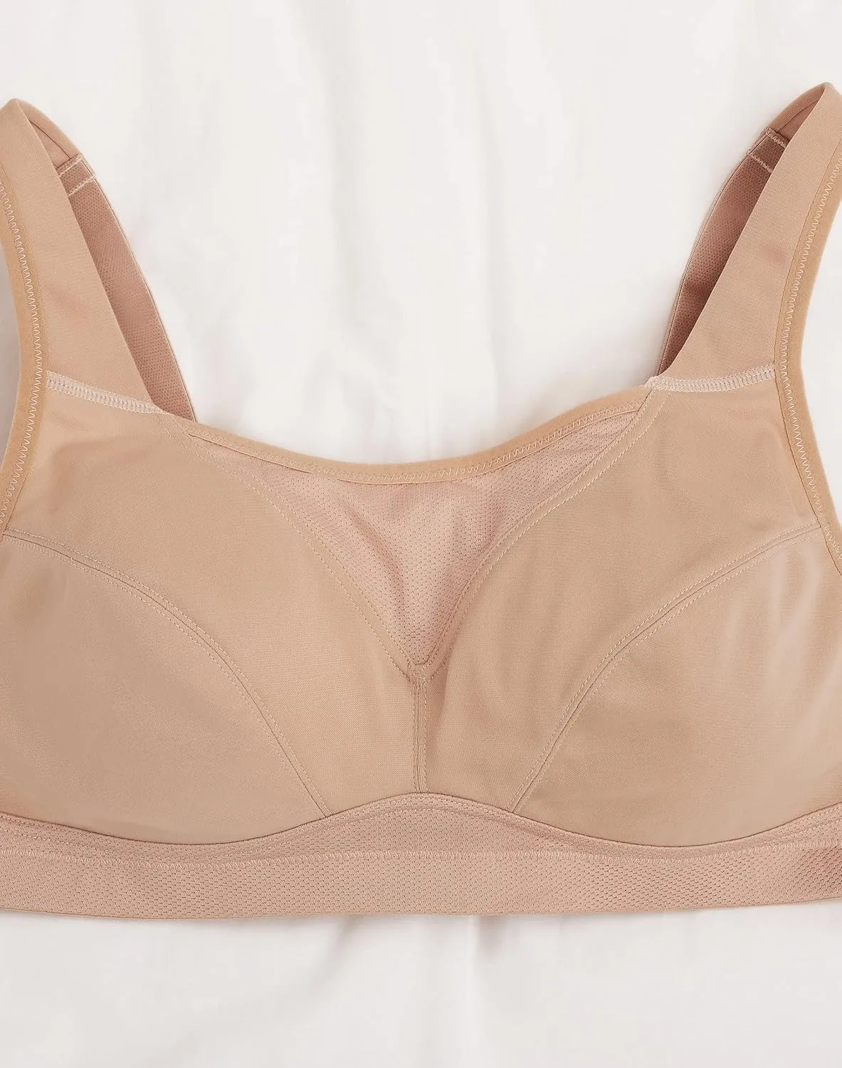 PLAYTEX Women's Secrets Bounce Control Wirefree, Anchorstrap Moisture Wicking Wireless Bra