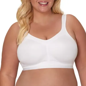 Playtex Women's Wireless Bra, 18 Hour Plus-Size Bras Available, Moisture-Wicking, Full Coverage, 4159