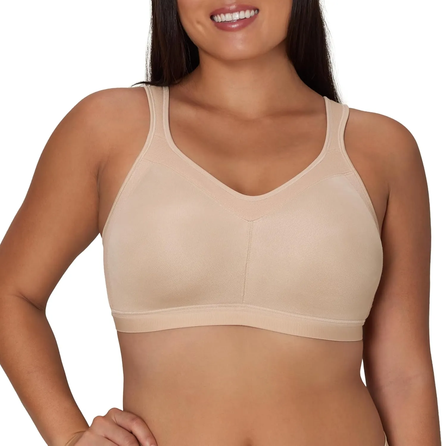 Playtex Women's Wireless Bra, 18 Hour Plus-Size Bras Available, Moisture-Wicking, Full Coverage, 4159