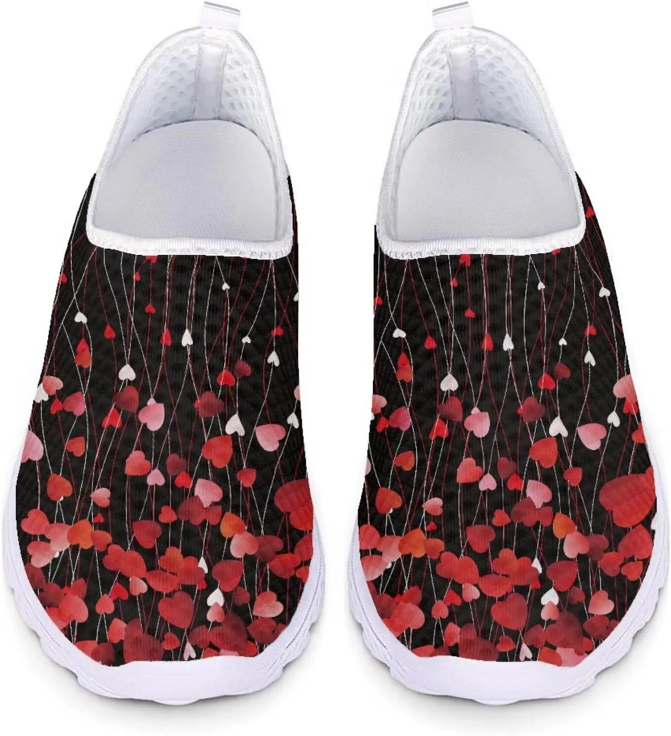 POLERO Water Shoes Fashion Shoes Lightweight Slip-On Shoes Flat Casual Walking Shoes for Women