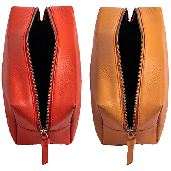 Pop Promos Custom Leather Dopp Kits