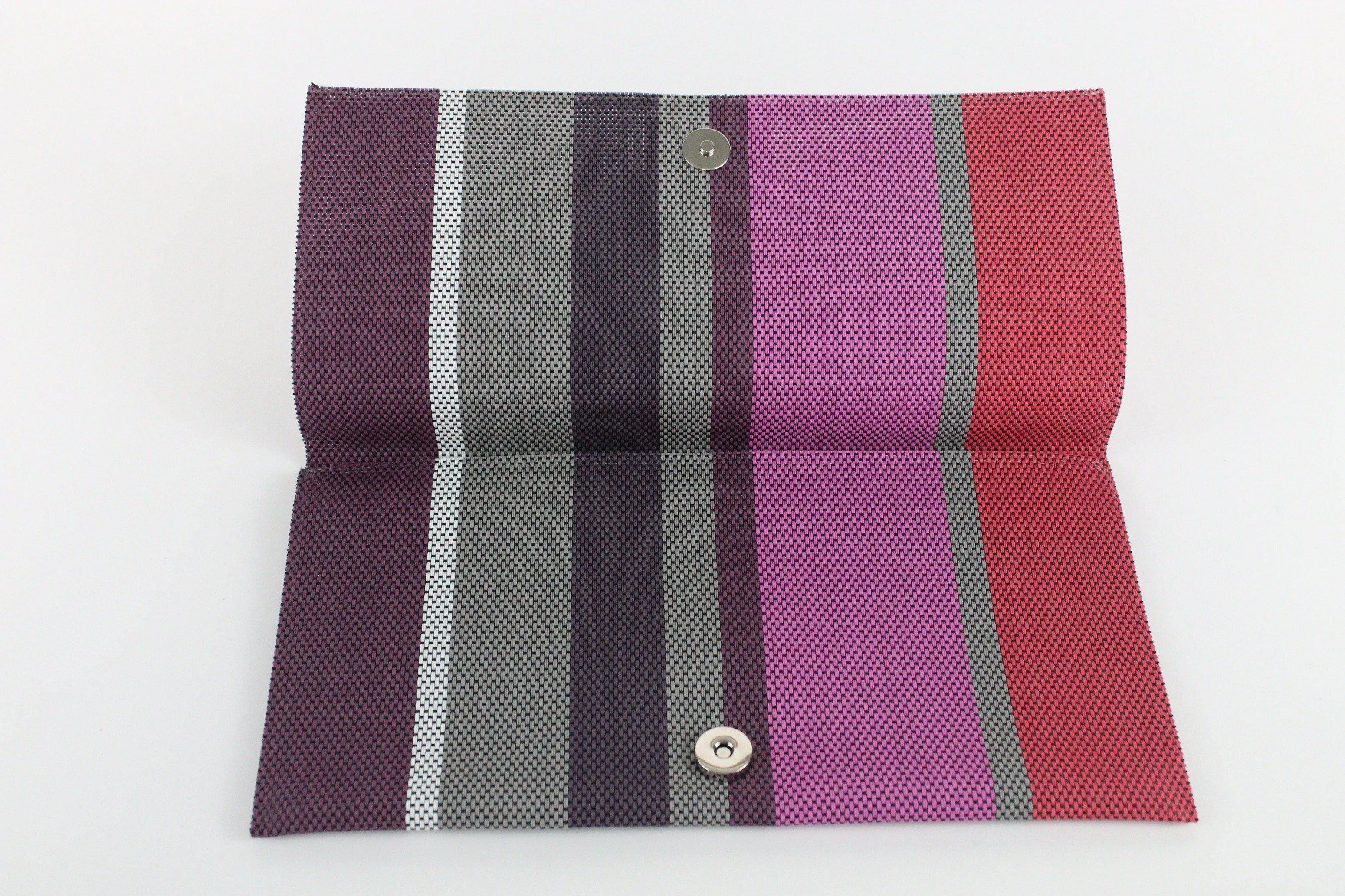 Poppy Multi Color Clutch Purse