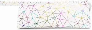 Premium Pu Leather Travel Storage Bag Compatible with Dyson Airwrap & Hair Dryer, Portable Carrying Organizer for Hair Attachments (White)