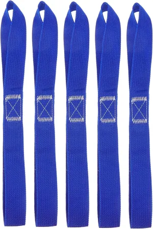 PRETYZOOM 5 Pcs Tie Down Straps Cargo Lashing Straps Adjustable Length for Luggage Beach Cart and Outdoor Use for Travel and Camping Lawn Garden Equipment