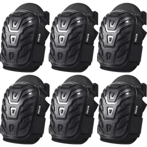 Professional Knee Pads for Work – Breathable Heavy Duty Construction Pads With Foam Padding for Construction, Gardening, Flooring with Adjustable Non-Slip Straps (3)