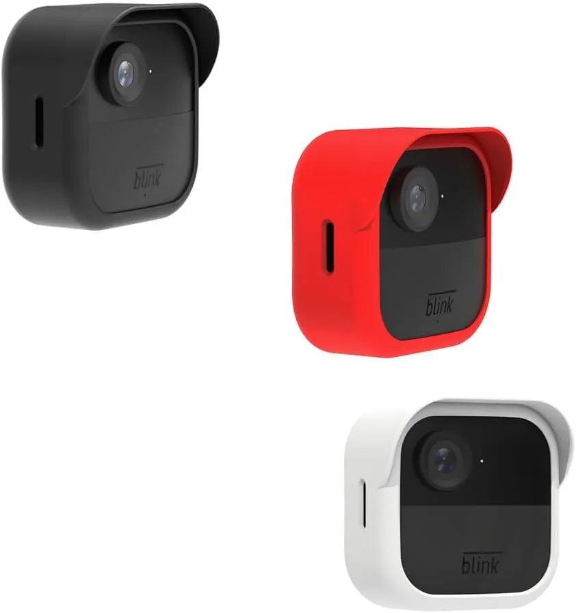 Protection case Blink Silicone Skin for Blink Outdoor4 Intelligent Surveillance Camera Silicone Case (Black)