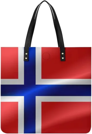 Pu Leather Tote Women Weekender Bag Shopping Handbag Travel Purse
