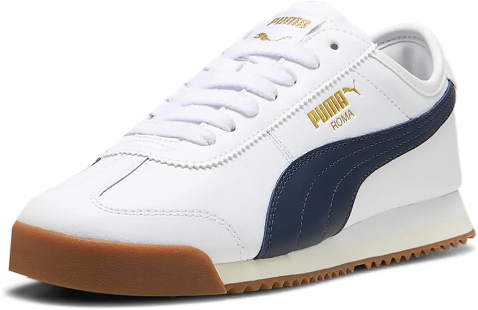 PUMA Mens Roma 68 Revival Lace Up Sneakers Shoes Casual - Blue, White