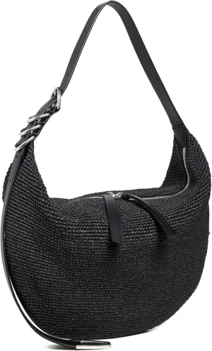 rag & bone Women's Spire Hobo Straw Bag