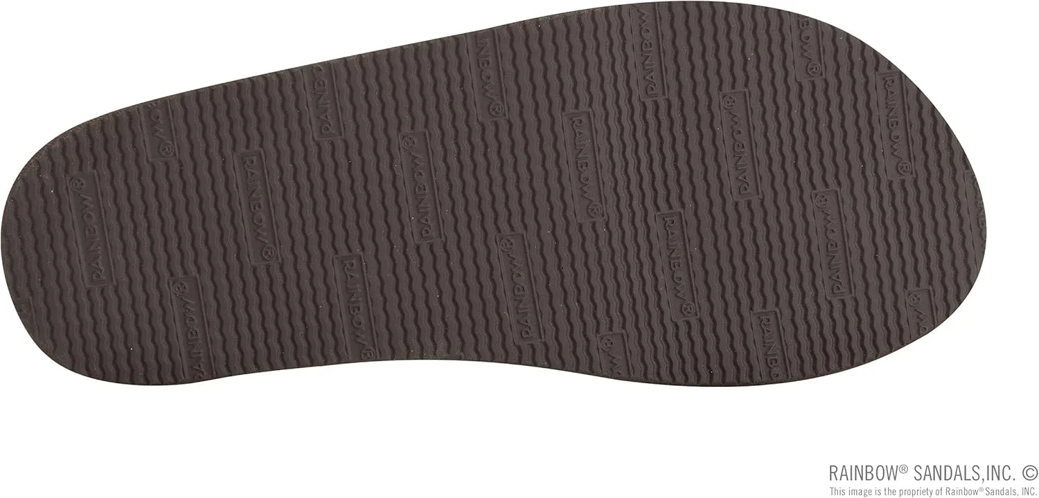 Rainbow Sandals Mens The Bentley Luxury Leather - Double Layer Arch Hand Woven Strap